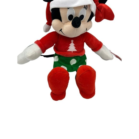 NEW W/ TAG KOHL'S CARES DISNEY MINNIE MOUSE CHRISTMAS TREE 14" PLUSH STUFFED TOY - Picture 3 of 6